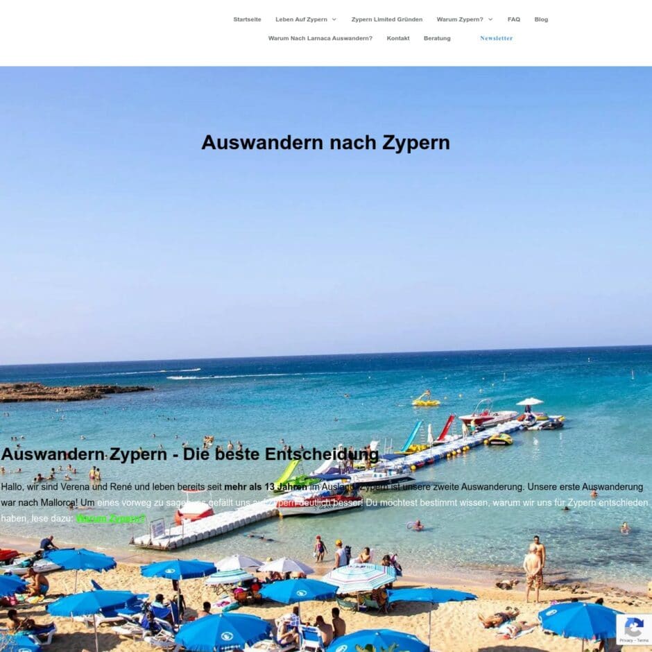 Auswandern nach Zypern › PAGE online